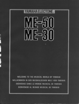Yamaha ME-50 Manualul proprietarului