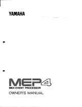 Yamaha MEP4 Manualul proprietarului