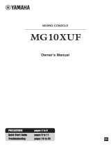 Yamaha Mixing Console MG10XUF Manual de utilizare