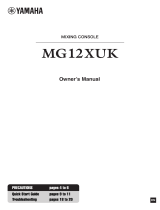 Yamaha MG12XUK Manualul proprietarului