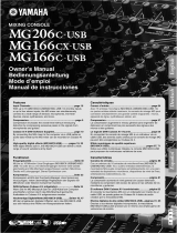 Yamaha MG166C Manualul proprietarului