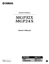 Yamaha MGP32X Manual de utilizare