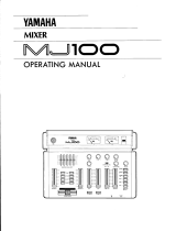 Yamaha MJ100 Manualul proprietarului