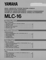 Yamaha MLC-16 Manualul proprietarului