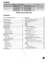 Yamaha MONTAGE6 Manual de utilizare