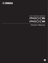 Yamaha MOX8 Manualul proprietarului