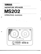 Yamaha MS202 Manualul proprietarului
