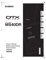 Yamaha MS40DR Manual de utilizare