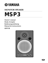 Yamaha MSP3 Manualul proprietarului