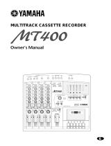 Yamaha MT400 Manual de utilizare
