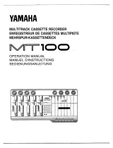 Yamaha MT100II Manualul proprietarului