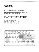 Yamaha MT100II Manualul proprietarului