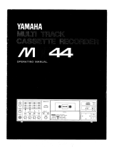 Yamaha MT44 Manualul proprietarului