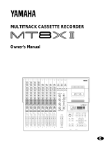 Yamaha MT8X Manual de utilizare