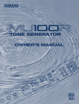 Yamaha MU100R Manualul proprietarului