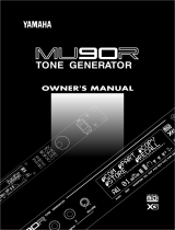 Yamaha MU90R Manualul proprietarului