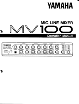 Yamaha MV100 Manualul proprietarului