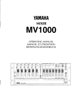 Yamaha MV1000 Manualul proprietarului
