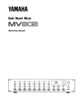Yamaha MV802 Manualul proprietarului