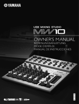 Yamaha MW10 Manual de utilizare