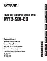 Yamaha MY8-SDI-ED Manualul proprietarului