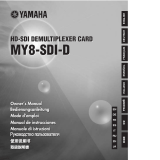 Yamaha MY8-SDI-D Manual de utilizare
