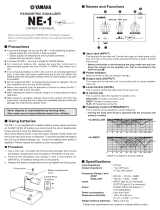Yamaha NE-1 Manualul proprietarului