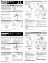 Yamaha NS-P100 Manualul proprietarului