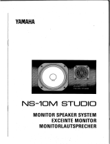 Yamaha NS-10M Manualul proprietarului