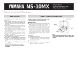 Yamaha NS-10MX Manual de utilizare