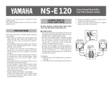 Yamaha NS-E120 Manualul proprietarului