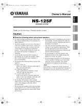 Yamaha NS-125F Manual de utilizare