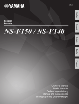 Yamaha NS-F140NS-F150 Manualul proprietarului