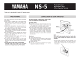 Yamaha NS-5 Manualul proprietarului