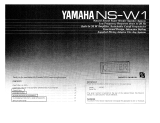 Yamaha NS-W1 Manualul proprietarului