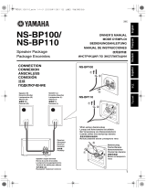 Yamaha NS-BP110 Manualul proprietarului
