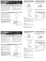 Yamaha NS-C200 Manualul proprietarului