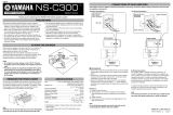 Yamaha NS-C300 Manualul proprietarului