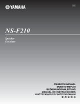 Yamaha NS-F210 Manualul proprietarului