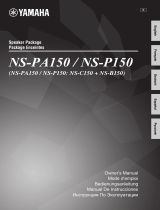 Yamaha NSP150B Manual de utilizare