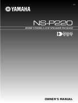 Yamaha NS-P220 Manualul proprietarului