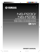 Yamaha NS-P230 Manual de utilizare