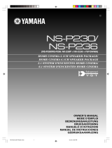 Yamaha NS-P230 Manualul proprietarului
