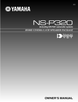 Yamaha NS-P320 Manual de utilizare