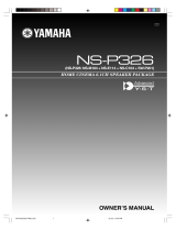 Yamaha NS-P326 Manualul proprietarului
