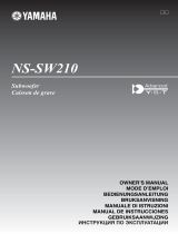 Yamaha NS-SW210 Manualul proprietarului