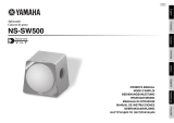 Yamaha NS-SW500 Manualul proprietarului