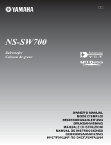 Yamaha NS-SW700 Manualul proprietarului
