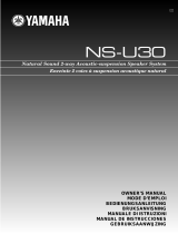 Yamaha NS-U30 Manualul proprietarului