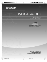Yamaha NXE400 Manual de utilizare